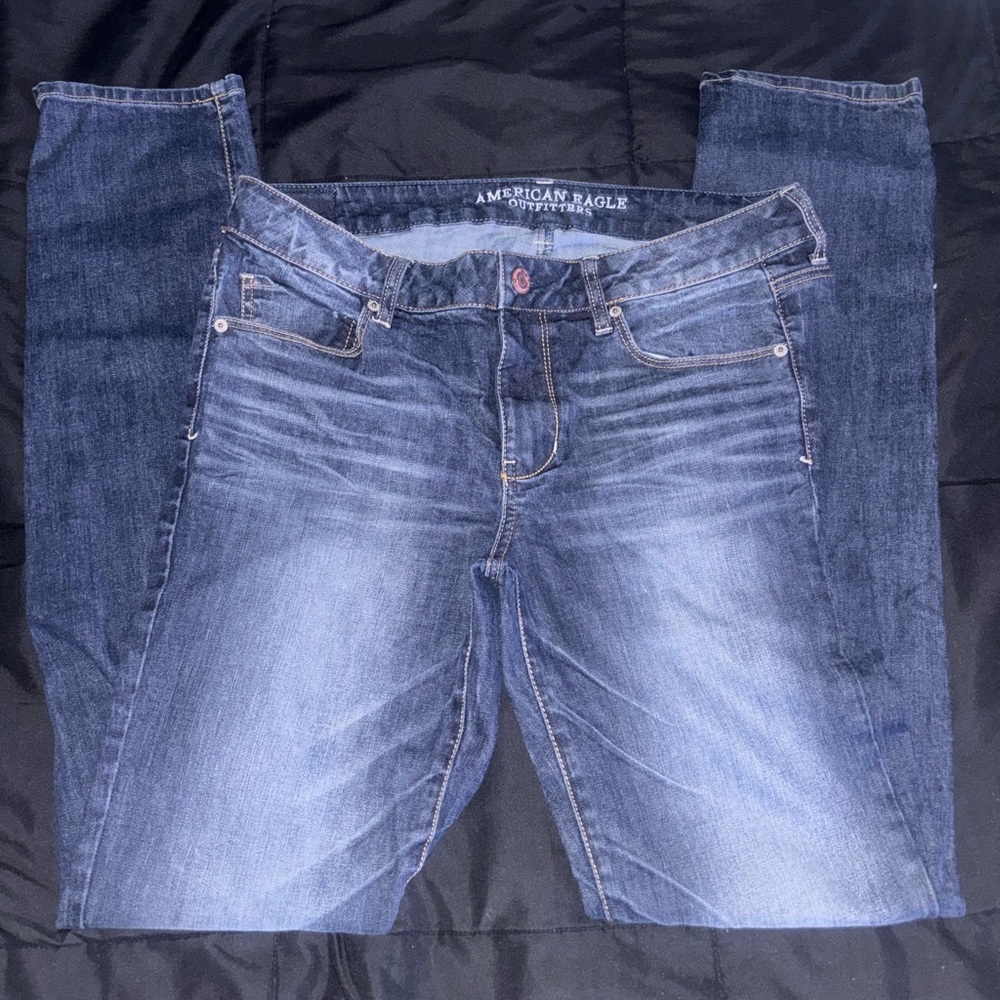 American Eagle Outfitters Women's Blue Jeans